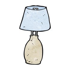 Cartoon Lamp N26