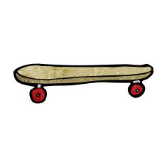 Cartoon Skateboard N91
