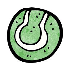 Cartoon Tennis Ball N36