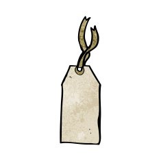 cartoon luggage tag N52