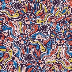 Ethnic seamless pattern N14
