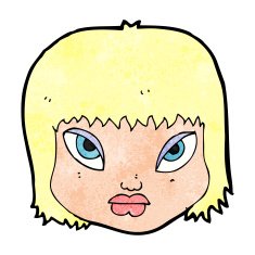 cartoon annoyed face N13