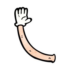 cartoon arm N192