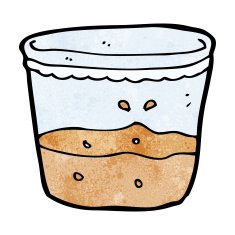 cartoon glass of rum N9