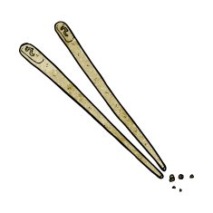 Cartoon Chopsticks N40