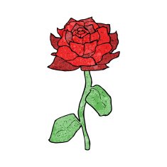 rose cartoon N9