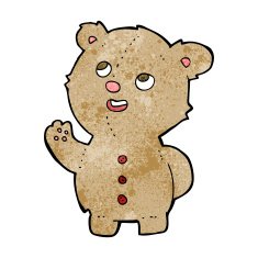 cartoon cute teddy bear N65