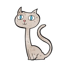 Cartoon Cat N351