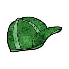 cartoon old school cap N12