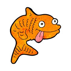 Cartoon Fish N226