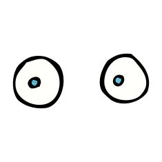 Cartoon Eyes N157