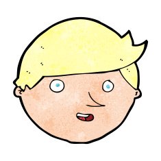 Cartoon Happy Face N66