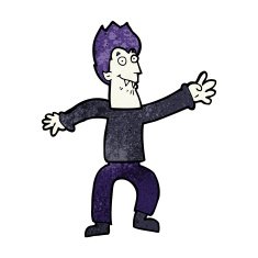 Cartoon Vampire N213