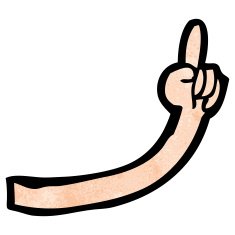 cartoon arm N199