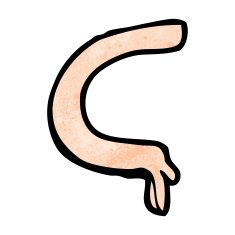 cartoon arm N201