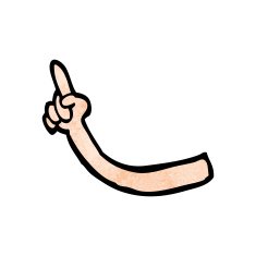cartoon arm N204