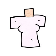 cartoon female body N31
