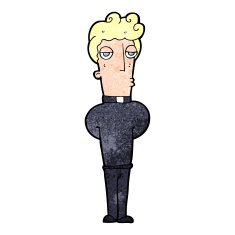 Cartoon Priest N16