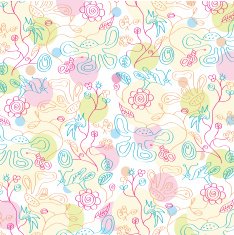Seamless floral background N18