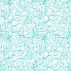 colorful seamless abstract hand-drawn pattern waves background N25