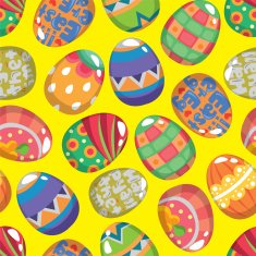 seamless Easter Egg pattern N5