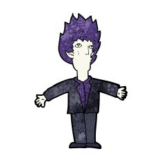 Cartoon Vampire N214