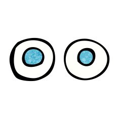 Cartoon Eyes N159