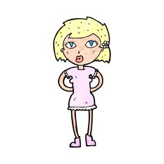 Cartoon Woman N65