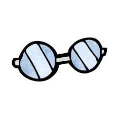 Cartoon Glasses N54