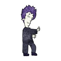 Cartoon Vampire N217