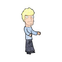 cartoon confused man N75