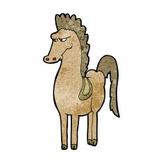 Cartoon Horse N94