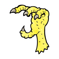 cartoon eagle claw N9