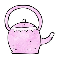 Cartoon Tea Pot N24