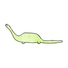 cartoon dinosaur N210
