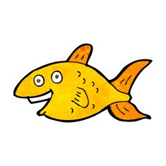 Cartoon Fish N231