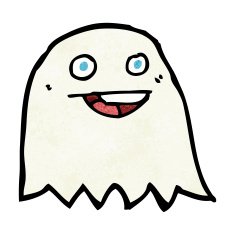 Cartoon Ghost N210