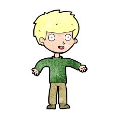 cartoon happy man N631