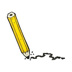 Cartoon Pencil N110