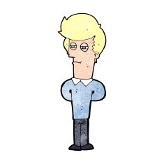 cartoon jaded man N24