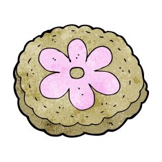 cartoon baked biscuit N15
