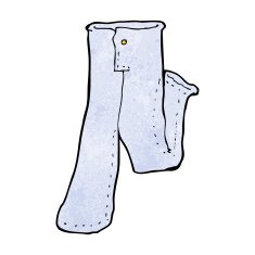 cartoon pair of jeans N16