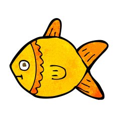 Cartoon Fish N232