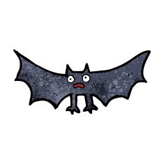 Cartoon Bat N44