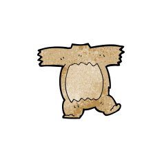 cartoon teddy bear body N5