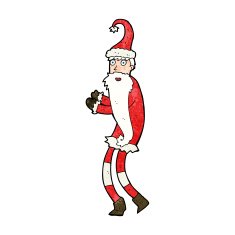 Cartoon Santa Claus N437