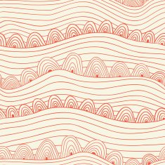 Abstract seamless pattern with stripes and circles colorful sea N8
