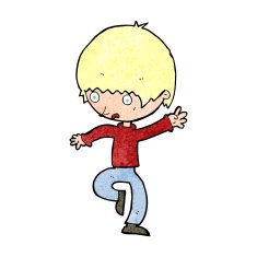 cartoon panicking man N26