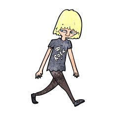 cartoon teenager N22