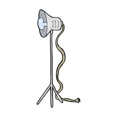 cartoon photography studio lamp N13